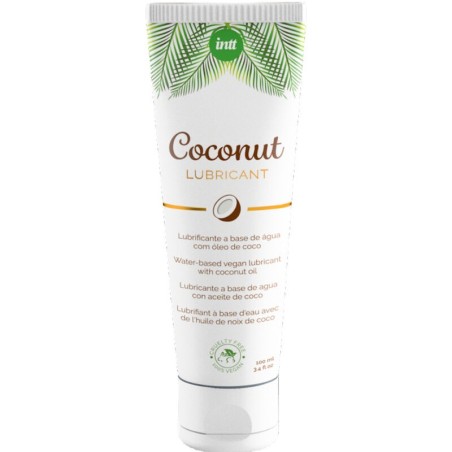 INTT - LUBRIFIANT VÉGÉTALIEN BASE DEAU AU SAVEUR INTENSE DE NOIX DE COCO