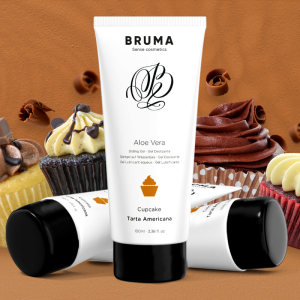 BRUMA - GEL GLISSANT À LALOE VERA SAVEUR CUPCAKE 100 ML
