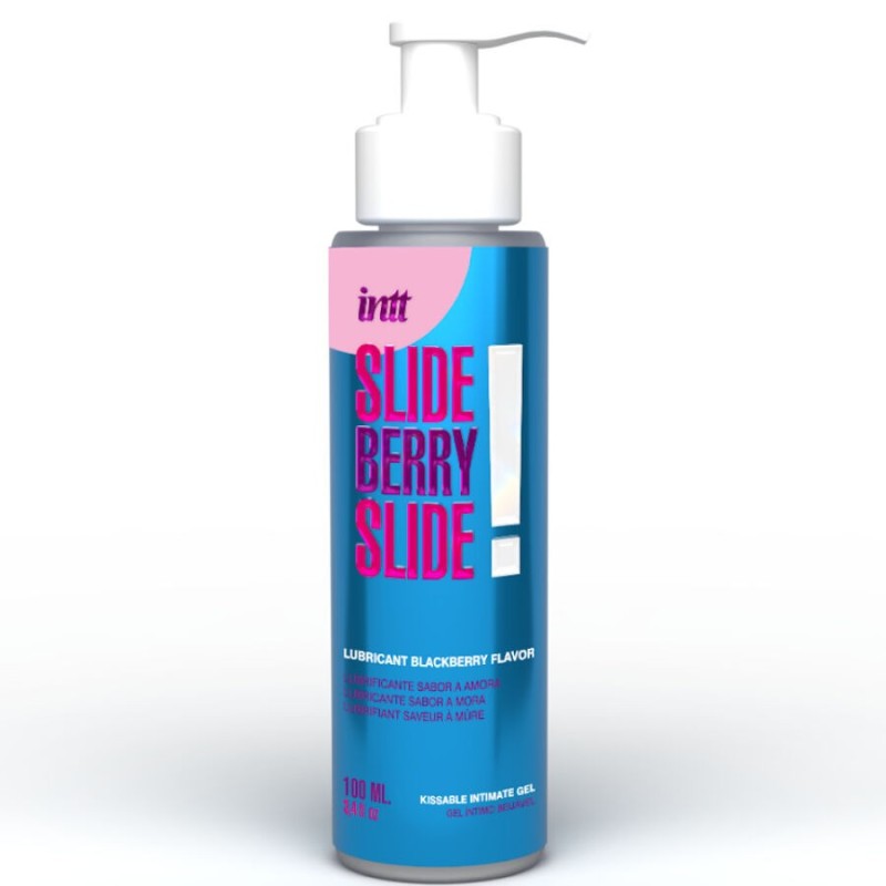 INTT RELEASES - LUBRIFIANT INTIME À BASE DEAU KISSABLE SAVEUR MÛRE 100 ML