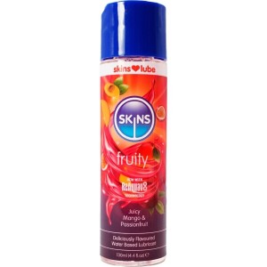 SKINS - LUBRIFIANT FRUITÉ À BASE DEAU MANGUE and FRUIT DE LA PASSION 130 ML