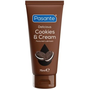 PASANTE - LUBRIFIANT À BASE DEAU, GOÛT COOKIES and CRÈME 75 ML