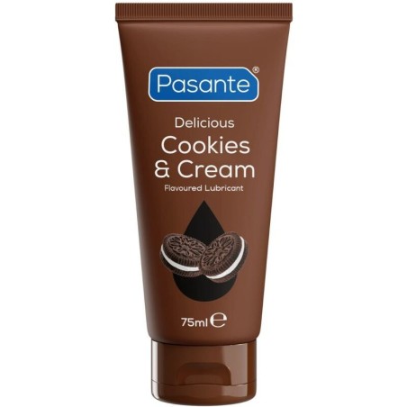 PASANTE - LUBRIFIANT À BASE DEAU, GOÛT COOKIES and CRÈME 75 ML