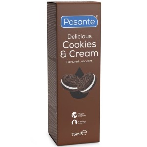 PASANTE - LUBRIFIANT À BASE DEAU, GOÛT COOKIES and CRÈME 75 ML