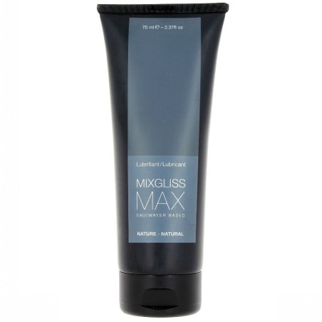 MIXGLISS - LUBRIFIANT ANAL NATUREL BASE DEAU MAX 70 ML