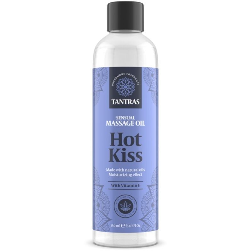 INTIMATELINE - HUILE DAMOUR TANTRAS HOT KISS MASSAGE 150 ML