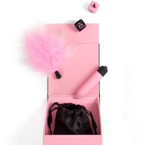 SECRET PLAY - COFFRET DE PLAISIRS POUR COUPLES: DÉS BALLE VIBRANTE STYLO À PLUME