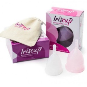 IRISCUP - PETITE TASSE DU MOIS ROSE A SAC STÉRILISATEUR OFFERT