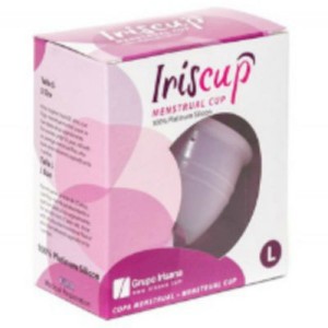 IRISCUP - GRANDE TASSE DU MOIS ROSE SAC STÉRILISATEUR OFFERT
