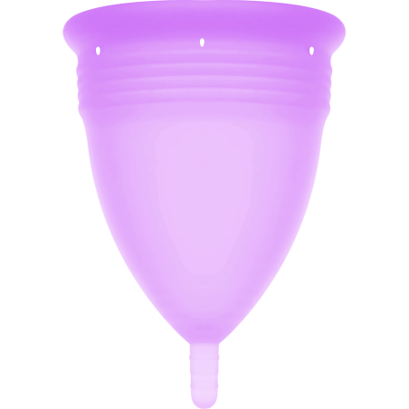 STERCUP - COUPE MENSTRUELLE EN SILICONE FDA LILAS - TAILLE L