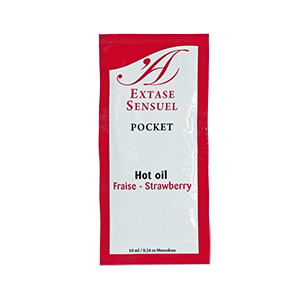 EXTASE SENSUAL - HUILE STIMULANTE DE FRAISE 10 ML