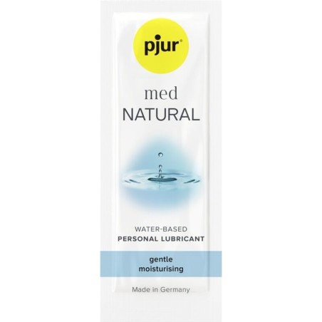 PJUR - MED LUBRIFIANT NATUREL BASE EAU 2 ML
