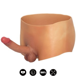 DÉSIR CACHÉ - ALTER EGO BOXERSHOT AVEC PÉNIS DE 18 CM TAILLE S-M