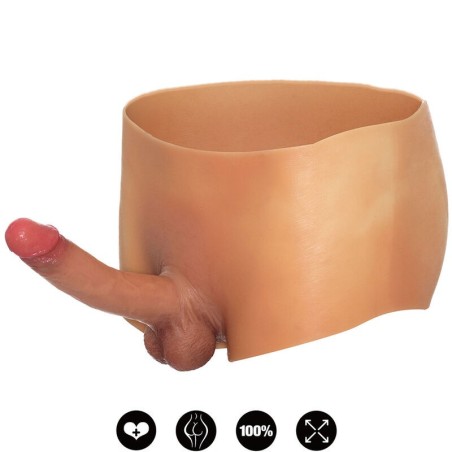 DÉSIR CACHÉ - ALTER EGO BOXERSHOT AVEC PÉNIS DE 18 CM TAILLE S-M