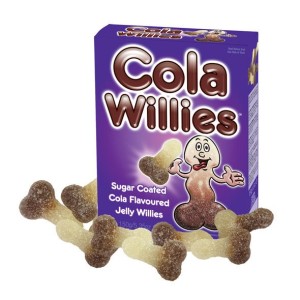 SPENCER and FLEETWOOD - BONBON CROQUER EN FORME DE PÉNIS, SAVEUR COLA