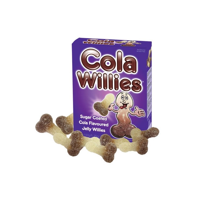 SPENCER and FLEETWOOD - BONBON CROQUER EN FORME DE PÉNIS, SAVEUR COLA