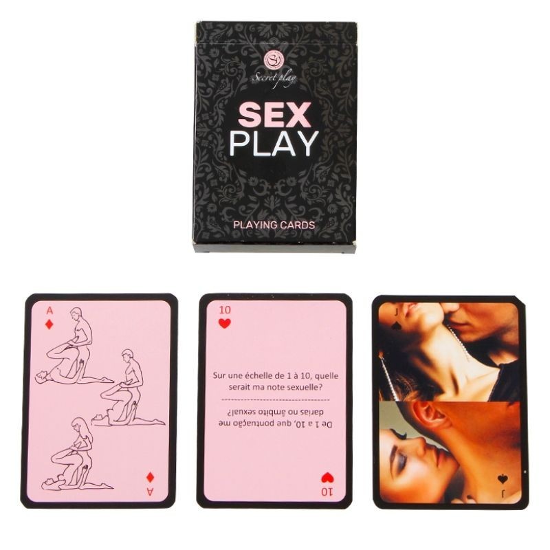 SECRETPLAY - CARTES À JOUER SEX PLAY (FR-PT)