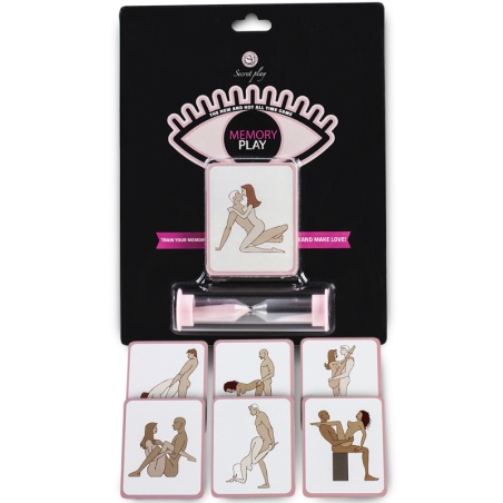 SECRETPLAY - JEU DE COUPLES MEMORY PLAY (ES-EN-IT-FR-PT)