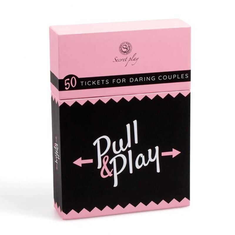 SECRETPLAY - JEU DE CARTES PULL and PLAY (ES-EN-DE-FR-NL-PT-IT)