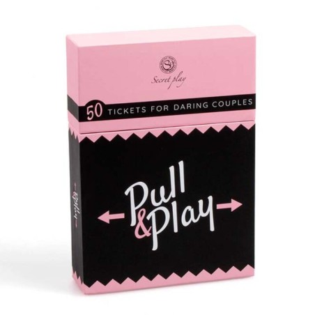 SECRETPLAY - JEU DE CARTES PULL and PLAY (ES-EN-DE-FR-NL-PT-IT)
