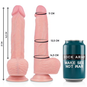 ROCKARMY - HARNAIS SILICONE LIQUIDE PREMIUM SPITFIRE REALISTIC 21 CM -O- 4.62 CM