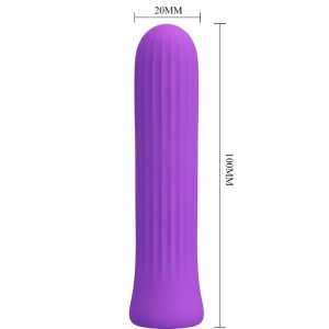 PRETTY LOVE - BLANCHE VIBRATEUR STIMULATEUR LILAS