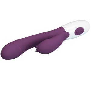 PRETTY LOVE - ANDRE VIBRATEUR RABBIT and STIMULATEUR DE POINT G VIOLET
