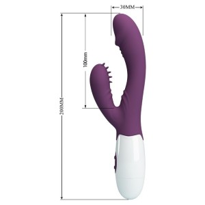 PRETTY LOVE - ANDRE VIBRATEUR RABBIT and STIMULATEUR DE POINT G VIOLET