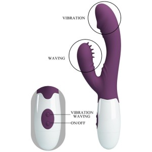 PRETTY LOVE - ANDRE VIBRATEUR RABBIT and STIMULATEUR DE POINT G VIOLET