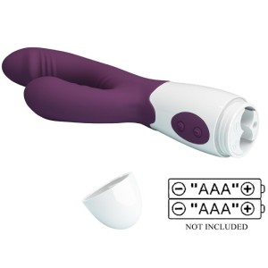 PRETTY LOVE - ANDRE VIBRATEUR RABBIT and STIMULATEUR DE POINT G VIOLET