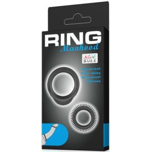BAILE - KIT 2 ANNEAUX SILICONE ANNEAU VIRILIT