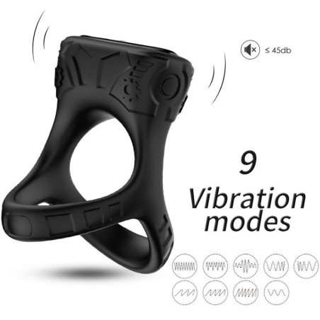 ARMONY - ANNEAU VIBRATEUR and MULTIPOSITION NOIR