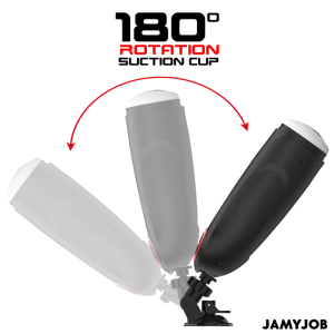 JAMYJOB - MASTURBATEUR VAGIN AUTOMATIQUE PAR GRAVITÉ 5 MODES DASPIRATION