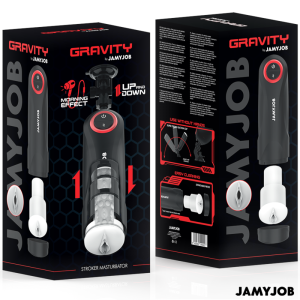 JAMYJOB - MASTURBATEUR VAGIN AUTOMATIQUE PAR GRAVITÉ 5 MODES DASPIRATION