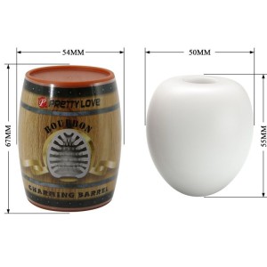 PRETTY LOVE - MASTURBATEUR HOMME BLANC DOEUF MODÈLE 2