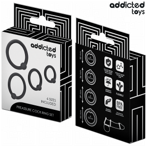 ADDICTED TOYS - LOT DANNEAUX EN SILICONE À PRESSION