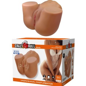 CRAZY BULL - WENDY VIBRATEUR ET SUÇON FÉMININ RÉALISTE AVEC SON 11 KG