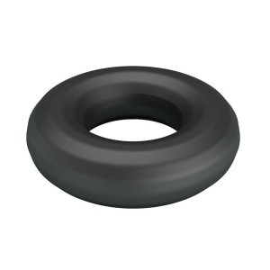 CRAZY BULL - ANNEAU PÉNAL URBAN EN SILICONE ULTRA DOUX NOIR