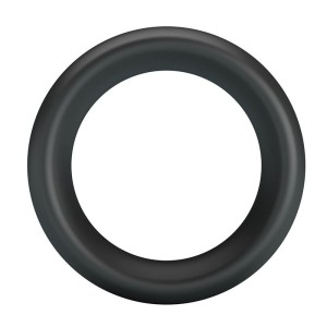 CRAZY BULL - ELIO ANNEAU PÉNAL EN SILICONE NOIR