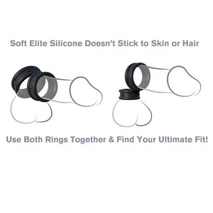 FANTASY C-RINGZ - BAGUES EN SILICONE MAX - LARGE