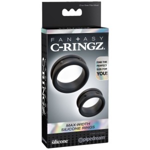 FANTASY C-RINGZ - BAGUES EN SILICONE MAX - LARGE