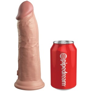 KING COCK - ELITE GODE RÉALISTE VIBRANT and SILICONE 20.3 CM