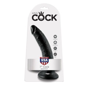KING COCK - GODE NOIR 17.8 CM