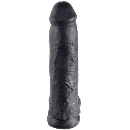 KING COCK - GODE NOIR AVEC BOULES 30.48 CM