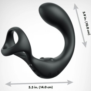 ANAL FANTASY ELITE COLLECTION - MASSEUR ANAL VIBRANT AVEC TÉLÉCOMMANDE