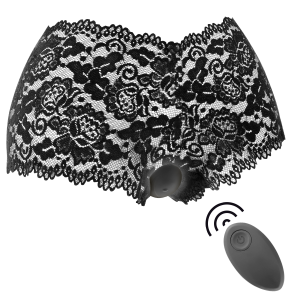 BLACKandSILVER - STIMULATEUR À TÉLÉCOMMANDE ZARA AVEC CULOTTE GRATUITE