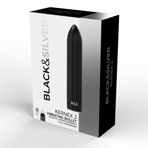BLACKandSILVER - BALLE MAGNÉTIQUE VIBRANTE NOIRE KERNEX 2