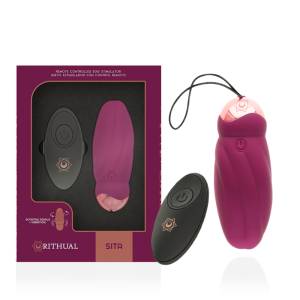 RITHUAL - SITA EGG TÉLÉCOMMANDE ROTATION DES BILLES VIBRATION