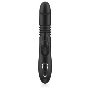 BLACKandSILVER - KENJI VIBROMASSEUR RABBIT UP and DOWN TÉLÉCOMMANDE WATCHME