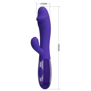 PRETTY LOVE - VIBRATEUR SNAPPY YOUTH and STIMULATEUR DE POINT G VIOLET