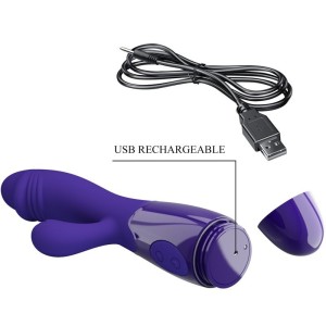 PRETTY LOVE - VIBRATEUR SNAPPY YOUTH and STIMULATEUR DE POINT G VIOLET